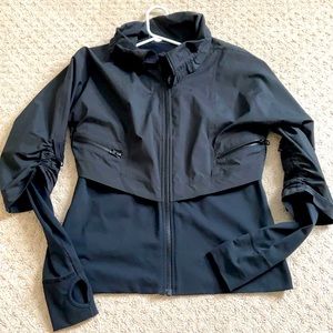Lululemon black zip jacket
